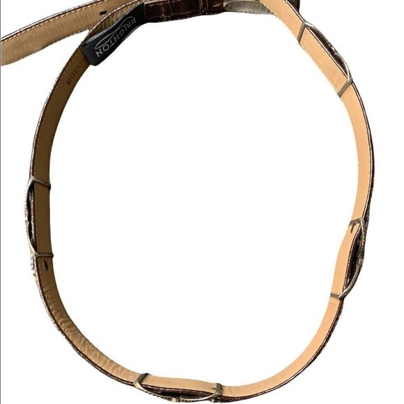 Brighton Brown Leather Belt Style 40388 - Picture 6 of 11